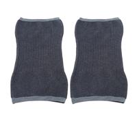 DJSKLDF Genouillères D'hiver 1 Pair Warm Knee Pads Support Kneecap Protector Leg Warmers Not Bloated(Gray)