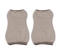 DJSKLDF Genouillères D'hiver 1 Pair Warm Knee Pads Support Kneecap Protector Leg Warmers Not Bloated(Camel)