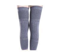 DJSKLDF Genouillères D'hiver 2PCS Winter Warm Wool Leg Warmers Sleeves Thick Fleece Lined Knee Pads Brace Support Guard Protector Long Thermal Wraps(Velvet-Medium Gray,XX-Large)