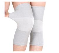 DJSKLDF Genouillères D'hiver Unisex Plush Knee Pads, Cold Protection, Joint Support, Pressurized Elastic, Sports, Warm, 1 Pair(Natural,M)