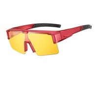 DJSKLDF Lunettes de Cyclisme Lunettes de cyclisme à grande monture, lunettes soleil d'extérieur, accessoires vélo(Style 6)