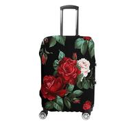 DJUETRUI Belle housse de bagage rose cadeau élastique housse de valise housse anti-rayures housse de protection de valise de voyage lavable anti-poussière housses de bagages pour bagages de 45,7 à