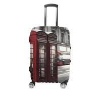DJUETRUI Housse de bagage de voyage lavable - Housse de protection pour cabine téléphonique - Housse de protection pour valise de 48,3 à 81,3 cm, Cabine téléphonique., L
