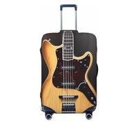DJUETRUI Housse de bagage élastique pour guitare instrument de musique - Anti-rayures - Lavable et anti-poussière - Convient aux bagages de 45,7 à 81,3 cm, Noir , S