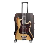 DJUETRUI Housse de bagage élastique pour guitare instrument de musique - Anti-rayures - Lavable et anti-poussière - Convient aux bagages de 45,7 à 81,3 cm, Instrument de musique pour guitare, XL