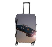 DJUETRUI Housse de bagage pour avion de la Seconde Guerre mondiale - Élastique - Anti-rayures - Lavable et anti-poussière - Convient aux bagages de 45,7 à 81,3 cm, Avion de la Seconde Guerre Mondiale,