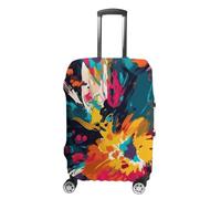 DJUETRUI Housse de protection lavable pour valises de 48,3 à 81,3 cm, Œuvres de galerie d'art, S
