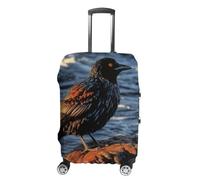 DJUETRUI Stone Housse de protection lavable pour valises de 48,3 à 81,3 cm, Bird By Stone, M