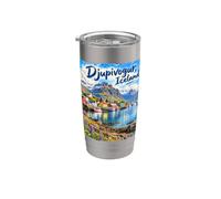 Djupivogur, Islande Europe Gobelet isotherme en acier inoxydable double paroi