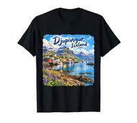 Djupivogur, Islande Europe T-Shirt Graphique avec Valeur
