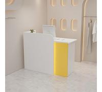 DJXLMN Bureau de réception avec tiroirs verrouillables - Réception sécurisée pour supermarché, hôtel, magasin de vêtements, magasin de thé au lait