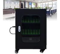 DJXLMN Stations de charge pour téléphone portable avec 30 emplacements et casier rechargeable par USB pour un chargement sécurisé des appareils mobiles dans les espaces publics