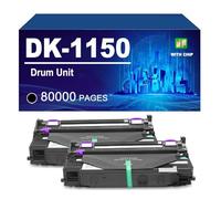 DK-1150 Unité De Tambour Compatible pour Kyocera ECOSYS P2235dn P2235dw M2135dn M2635dn M2735dw, 80 000 Pages,DK 1150-2 Pack