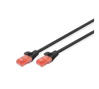 [DK-1617-100/BL] DIGITUS Câbles à paires CAT 6 U-UTP - LSZH 10m Noir