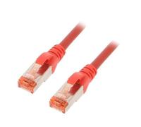 DK-1644-0025/R Patch cord S/FTP 6 Line Cu LSZH rot 025m 27AWG DIGITUS