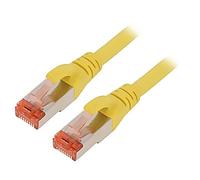 DK-1644-050/Y Patch cord S/FTP 6 Line Cu LSZH jaune 5m 27AWG DIGITUS