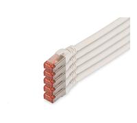 [DK-1644-100-WH-5] DIGITUS Pack 5 Professional Câble de liaison CAT 6 S/FTP