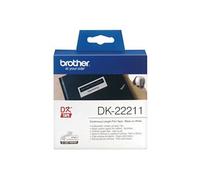 DK-22211 - Blanc - Rouleau (2,9 cm x 15,2 m) étiquettes - pour Brother QL-1050, 1060, 1110, 500, 550, 560, 570, 580, 600, 650, 700, 710, 720, 820