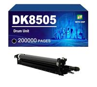 DK-8505 Unité De Tambour Compatible avec Les Imprimantes pour Kyocera TASKalfa 3050ci 3550ci 3551ci 4550ci 4551ci 5550ci Et 5551ci Capacité De 200 000 Pages,DK8505-1 Pack