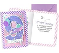 DK-997 Carte d'anniversaire avec chiffres frappants - Parfait pour le 9ème anniversaire de votre enfant Faites-lui vivre un moment inoubliable