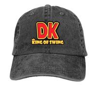 DK King of Swing Casquettes Casquettes Peaked Cap Kong Jeu Sun Shade Chapeaux pour Hommes Coton, pour Toutes Les Saisons