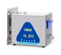 DK SONIC Nettoyeur à Ultrasons, 10L 240W Nettoyeur Industriel à Ultrasons avec Chauffage et Minuterie, Commande Numérique et Panier, Fonctions Multiples pour les Moteurs de Moto,Carburateurs,Chaînes