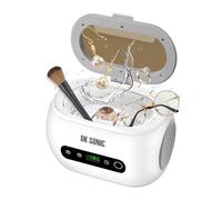 DK SONIC Nettoyeur à Ultrasons 600ML, Nettoyeur à Ultrasons Domestique 35 W Avec 18 Modes Et Fonctionnement à Une Touche Pour Nettoyer Les Bijoux, Les Lunettes, Les Pièces De Monnaie