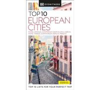 DK Travel – DK Top 10 European Cities – Listes Top 10 et carte pliable tous temps – Broché
