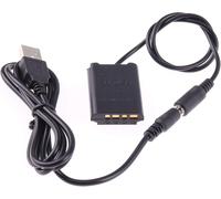 DK-X1 Coupleur DC Batterie factice NP-BX1 Batterie factice décodée + câble USB 5 V 2 A pour Sony Cybershot DSC-RX1R RX100 II III IV V VI HX50 HX90 HX300 WX300 WX350 WX500 ZV1.[X760]