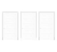 DK07 encadrement de porte - cadre en plastique PU blanc, set/ & sélection des composants - HEXIM Perfect (pièce d'angle D3543)