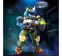 DK2030 Bizhibo modèle de bloc de construction homme face de cochon, rhinocéros Ninja, tortue, figurine Mecha cybernétique DK2031 No box