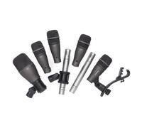 Samson DK707 Grosse caisse, caisse claire et Tom tom Kit microphone