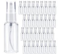 DKBT Flacon Spray Vide 30ml 35 Pièces Vaporisateur Parfum Vide, Bouteille Spray Vide, Flacons et Vaporisateurs Vides, Plastique Rechargeable Flacon Pompe Vide Atomiseur pour Cosmétique (Transparent)