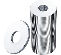 DKBT Rondelles Metal 15 Pièces M10 Rondelle Inox M10 X 25mm Rondelle Plate en 304 Acier Inoxydable pour L'étanchéité des Vis et écrous