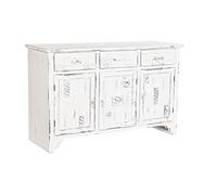 DKD Home Decor Buffet, Bois, Blanc, Standard