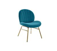 DKD Home Decor Chaise de Marque Vert Polyester Métal (62 x 64 x 83 cm) (Référence : S3022731)