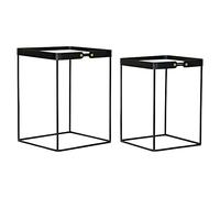 DKD Home Decor Ensemble de 2 Tables Basses, Standard