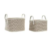 DKD Home Decor Ensemble de paniers, Standard