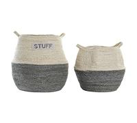 DKD Home Decor Ensemble de paniers, Standard