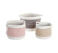 DKD Home Decor Ensemble de paniers, Standard