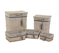 DKD Home Decor Ensemble de paniers, Standard