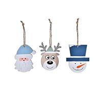 DKD Home Decor Ensemble Ornements de Noël, Standard
