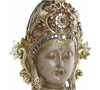 DKD Home Decor Figure décorative de la marque Or Métal Marron Bouddha Résine (15 x 7 x 38 cm) (Réf. : S3019747)