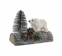 Dkd Home Decor Figurine décorative en Polyester Ours (21 x 9 x 16 cm)