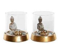 Dkd Home Decor Figurine Décorative, Or, Argent, Estándar