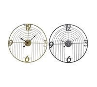 DKD Home Decor Horloge Murale, Standard