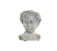 DKD Home Decor Jardinière Grise Estándar
