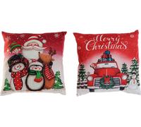 DKD Home Decor Kissen of the Brand, Multicolore, en polyester (40 x 40 x 10 Zentimeter) S3052481 - EAN : 8424002071400