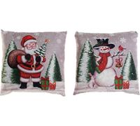 DKD Home Decor Kissen of the Brand, Multicolore, en Polyester (40 x 40 x 10 Zentimeter) S3052482 - EAN : 8424002071417