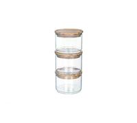 DKD Home Decor Lot de 3 Pots Standard
